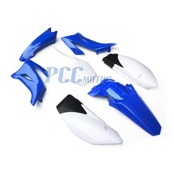 NEW YAMAHA TTR110 TTR 110 PLASTIC FENDER KIT BLUE PS43