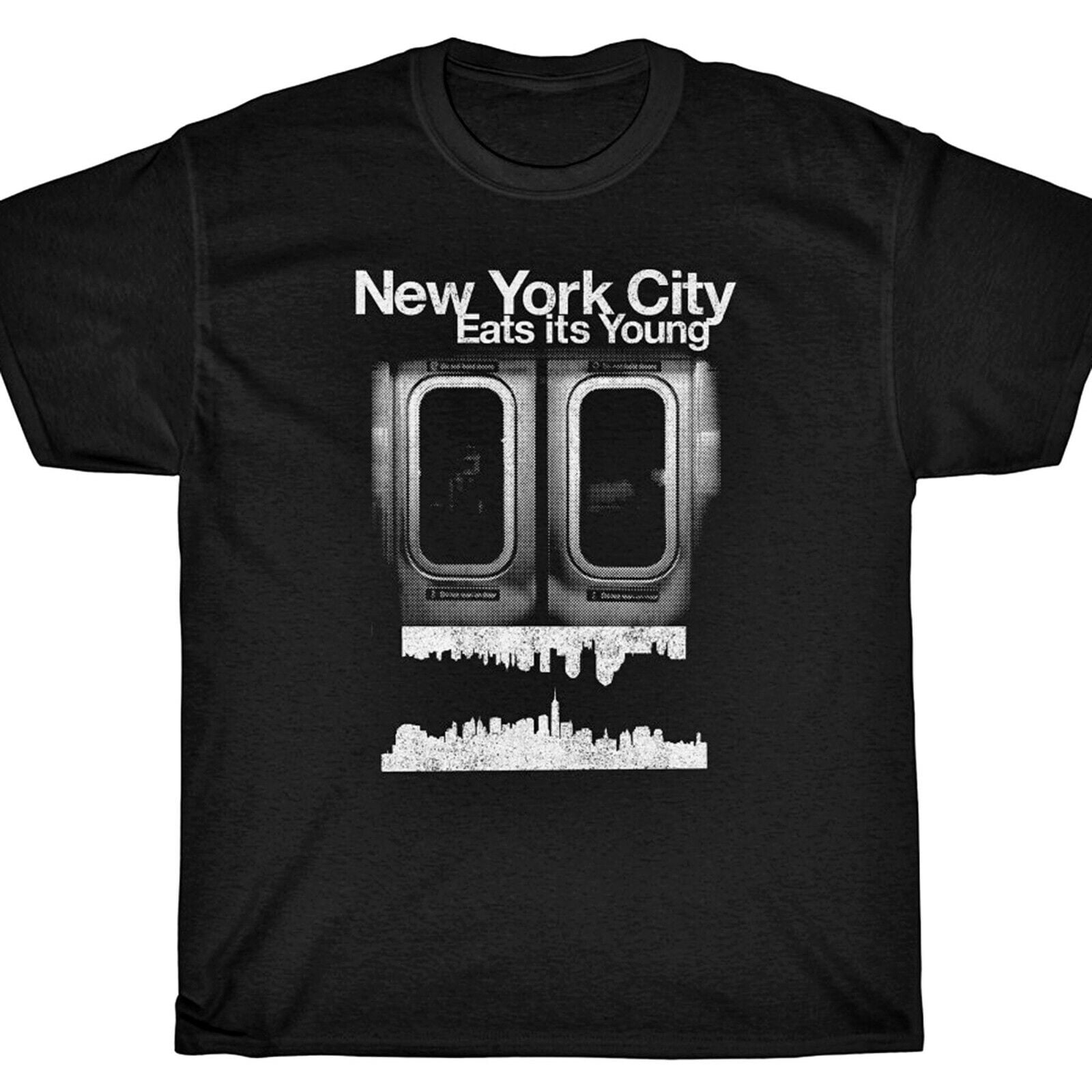NEW YORK CITY EATS IT'S YOUNG TShirt NYC Crisp How To Make It America