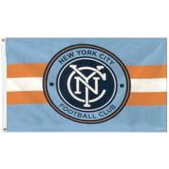NEW YORK CITY FC american soccer club flag size 3'x5'
