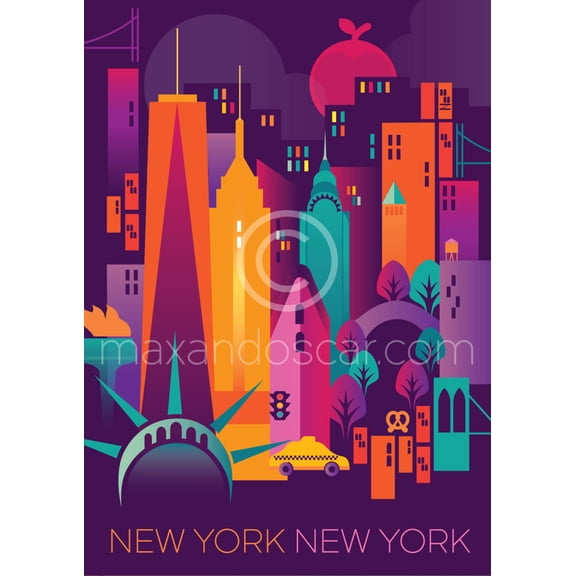 NEW YORK CITY PRINT