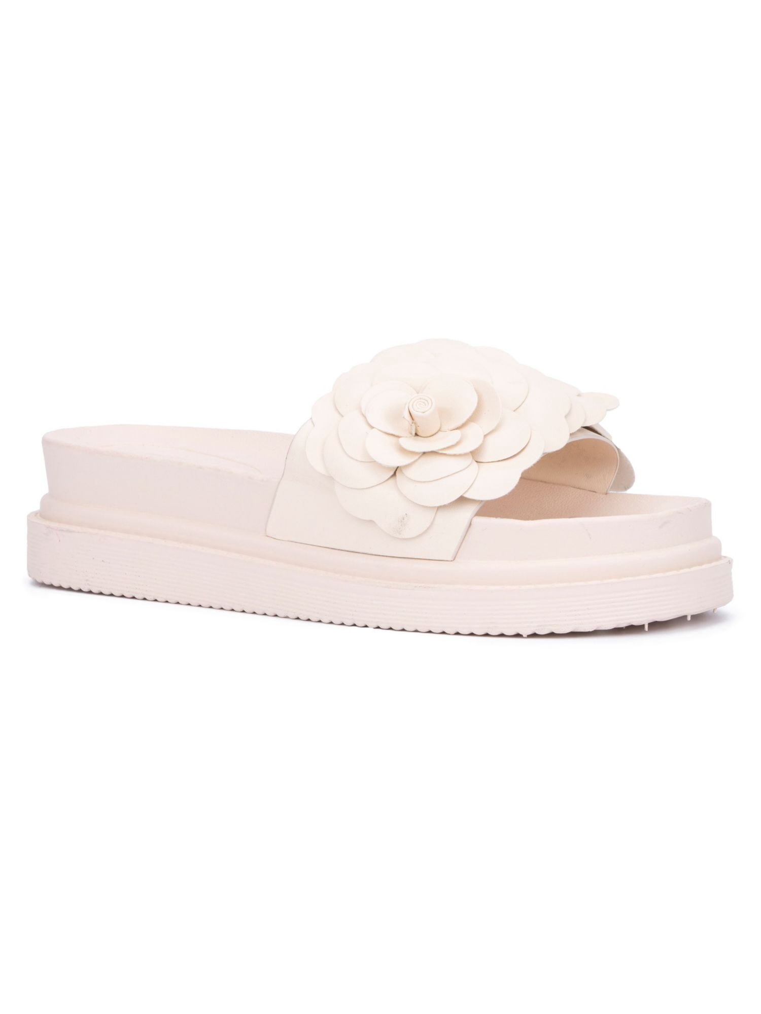 EXTRA SANDAL IN NUDE BEIGE CALFSKIN
