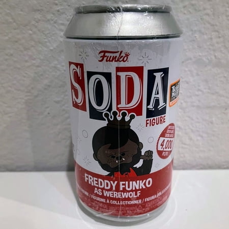 NEW YORK COMIC CON 2022: POP! Funko: Frightmare on Fun Street - SEALED SODA Vinyl Freddy Funko as Werewolf LE4000