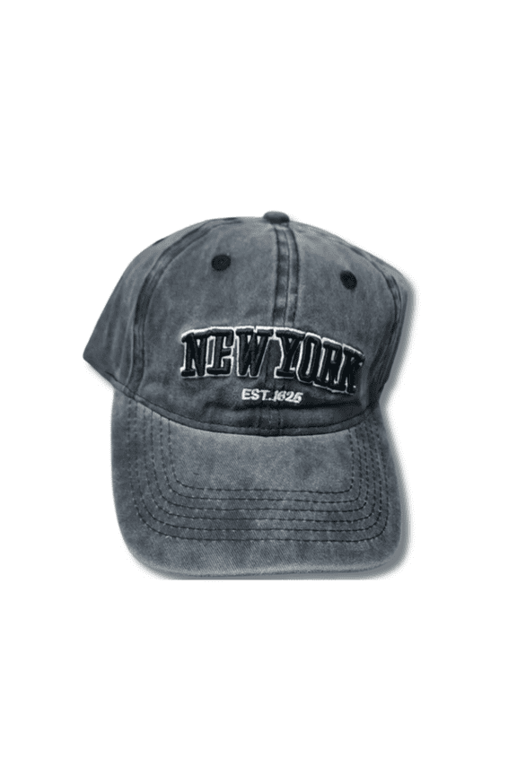 NEW YORK Embroidered Vintage Washed Baseball Cap for Men & Women