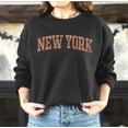thumbnail image 1 of NEW YORK Graphic Unisex Fleece Pullover, 1 of 7