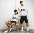 thumbnail image 1 of NEW YORK Illustration Crew neck sweatshirt (Ash, S), 1 of 1