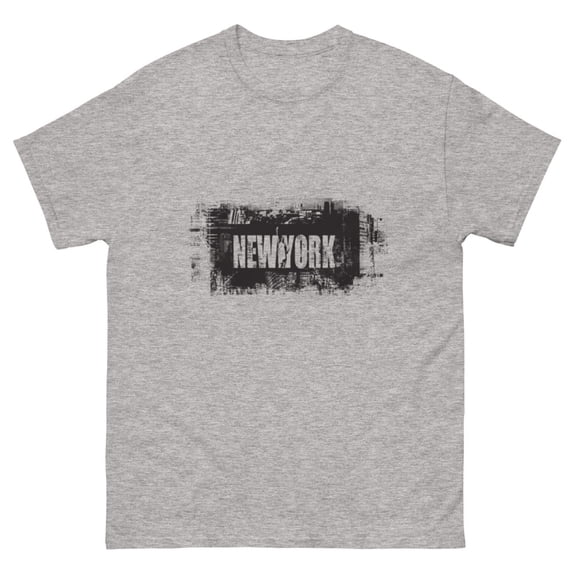 NEW YORK Unisex classic tee (Sport Grey, S)