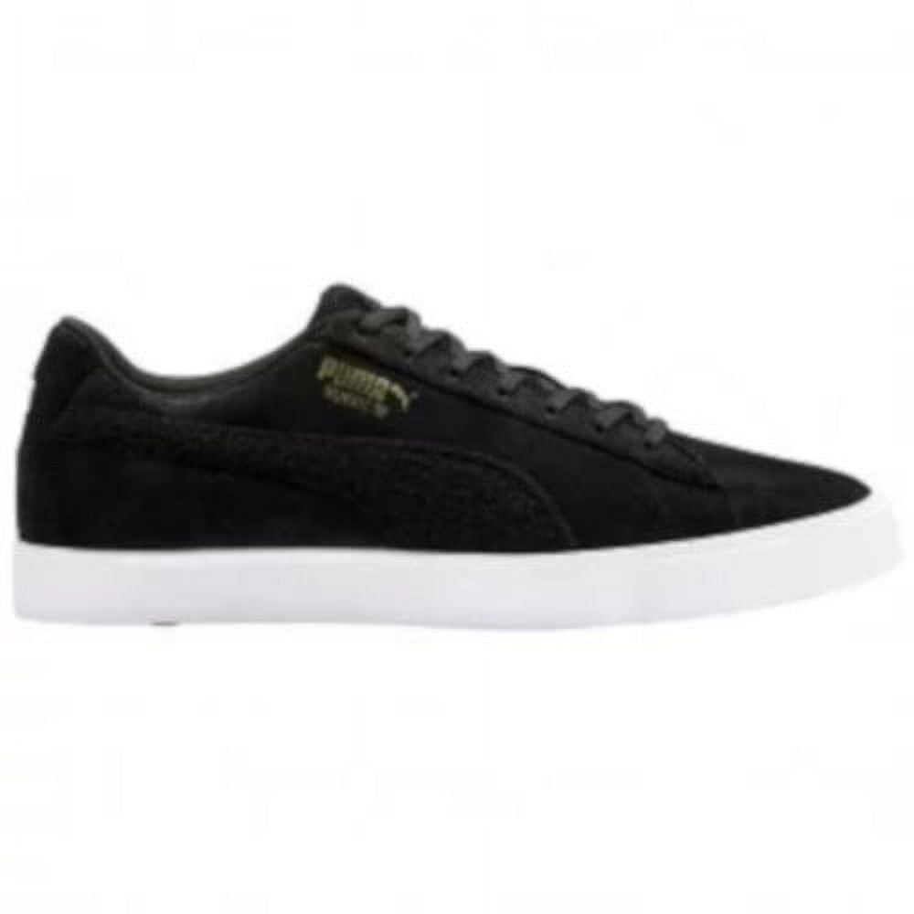 NEW Youth Puma Suede G Patch LE Spikeless Golf Shoes Black Size 4 Y