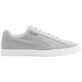 thumbnail image 1 of NEW Youth Puma Suede G Patch LE Spikeless Golf Shoes Quarry / Grey Sz 7.5 Y, 1 of 2