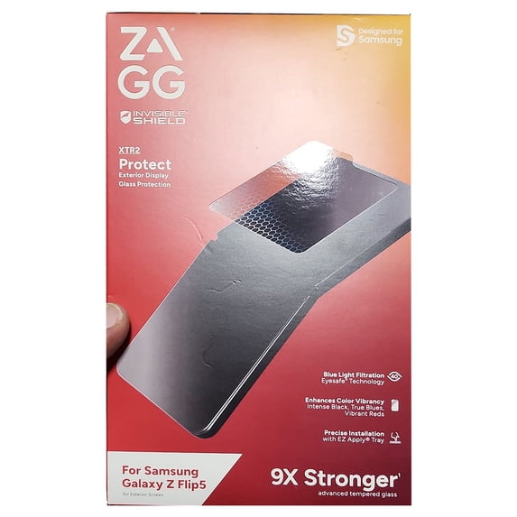 NEW ZAGG - InvisibleShield XTR2 Screen Protector for Samsung Galaxy - Z Flip5