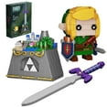 thumbnail image 1 of Breath of the Wild Master Sword & Link Action Figures Building Blocks Set Micro Hyrule Model Toys Game Fans Children Gifts, 1 of 6