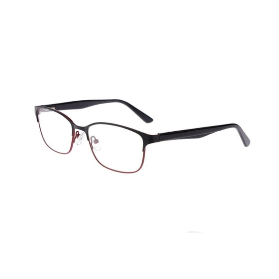 NEW finley eyewear F-1103 Black & Red Eyeglasses 53/17/135