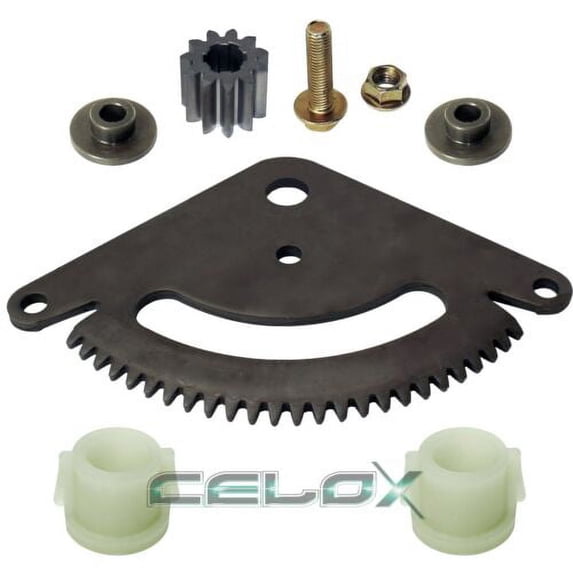 NEW for John Deere Scotts L2048 L2548 Selective Sector Gear Pinion Gear w/Bushings