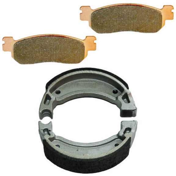 NEW for Yamaha XT225 Serow 225 2002-2007 Front Brake Pads and Rear Brake Shoes