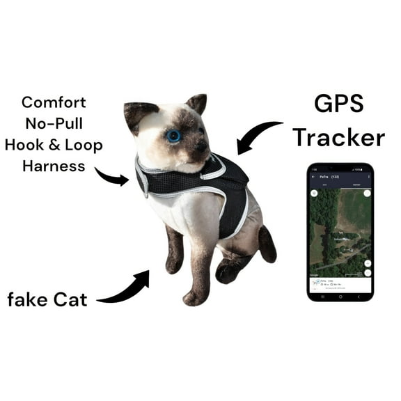 NEW iPhone Apple Dog Tracker Waterproof Rechargeable GSM GPS Locator Size:XXL