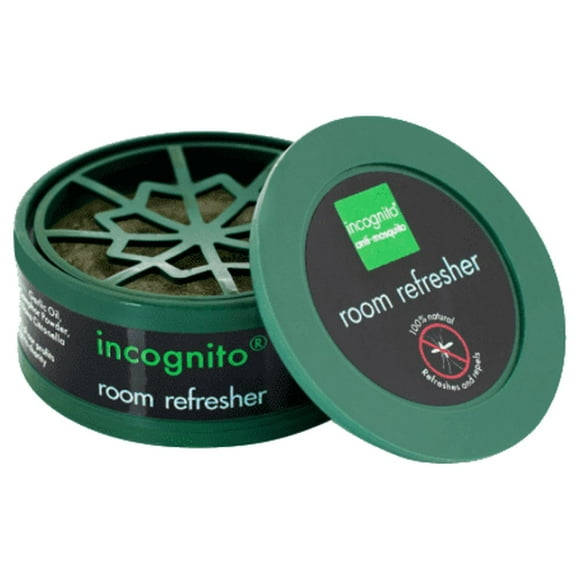 NEW in USA - MULTI - AWARD WINNING Incognito 100% All Natural, DEET FREE Anti-Insect Room Freshener - Lovely Wooded Scent.