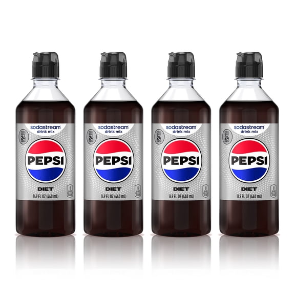 sodastream 14.9 fl oz Diet Pepsi Drink Mix, 4pk