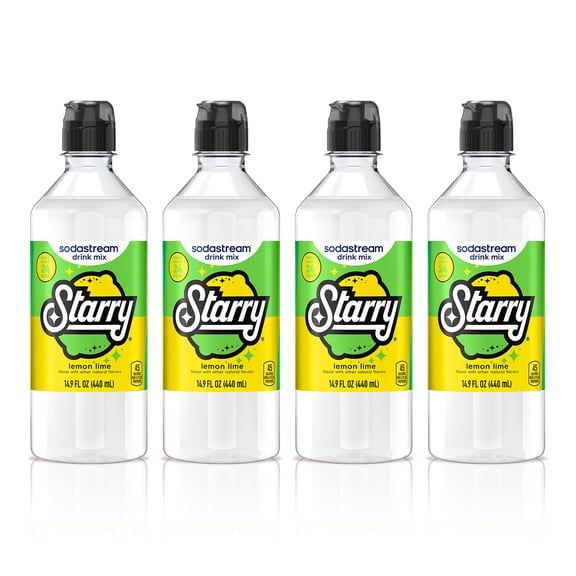 NEW sodastream Starry Drink Mix, 4pk