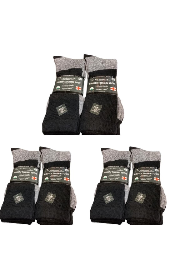 Thermal Diabetic Socks for Men and Women with Comfort and Warmth