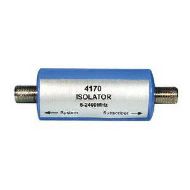 NEWARK MULTICOMP PRO MCM-4170 COAXIAL GROUND LOOP ISOLATOR W/ 2KV SURGE PROTECTION FOR OTA, CABLE TV & SATELLITE APPLICATIONS 5-2400MHZ