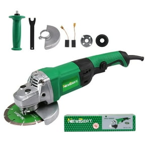 NEWBEAT Angle Grinder, 1680W High-Performance, 6-inch Wheel, 8800 RPM, with Lock-on Switch, Professional Grinding Tool for Cutting, Metal Grinding