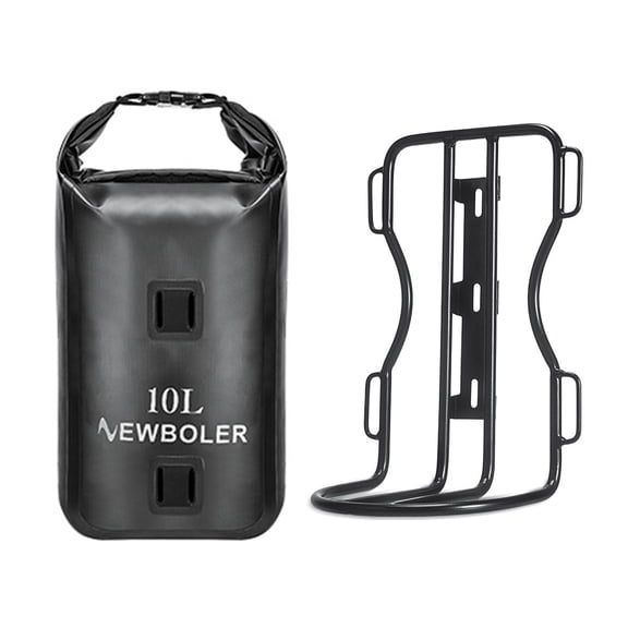 NEWBOLER 10L Waterproof Bike Fork Bag Lightweight Bicycle Storage Sack