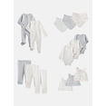 thumbnail image 1 of Wonder Nation Baby Gender Neutral Layette Gift Set, 14-Piece, Sizes Newborn-9 Months, 1 of 21