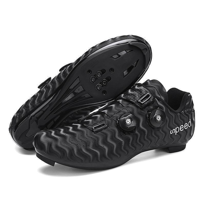 NEWCE 2023 New Road Competition Outdoor Bicycle Cycling Shoes Double Rotating Buckle Strap Lock