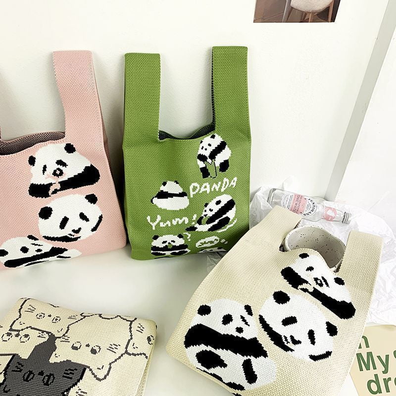 NEWCE 2024 New National Fashion Bag National Treasure Series Panda