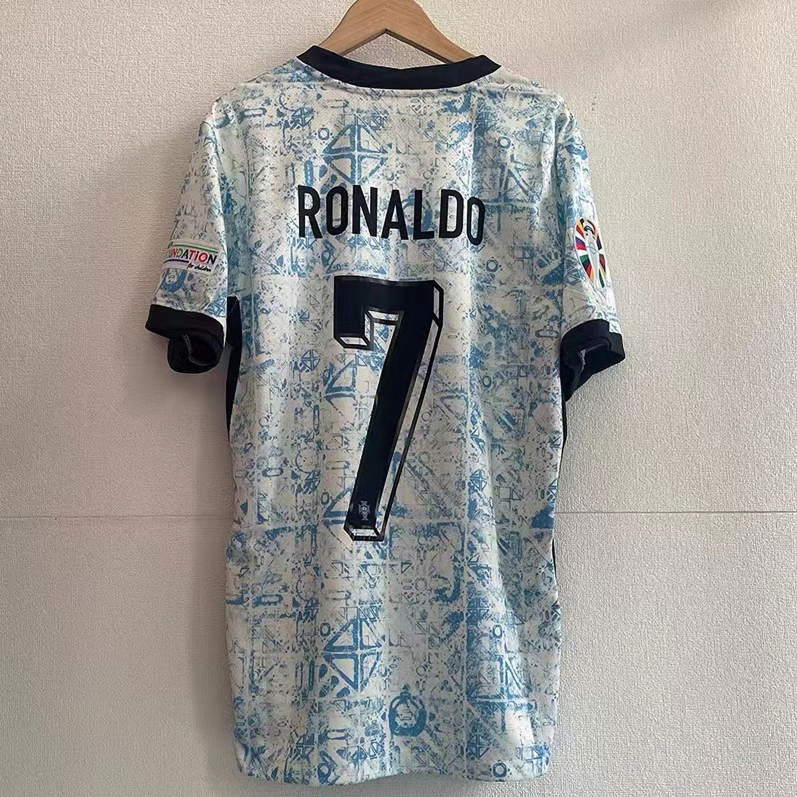 NEWCE 2024 Portugal Jersey No.7 Cristiano Ronaldo Home and Away