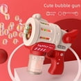 NEWCE 5hole bubble machine children‘s toys trembles with electric