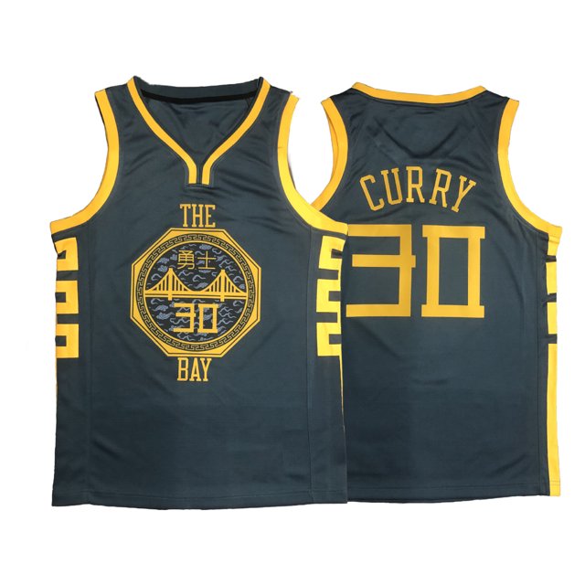 NEWCE American Version of Stephen Curry Jersey No. 30 Clay Thompson No