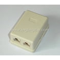 NEWCE Doublehole telephone junction box telephone conversion plug