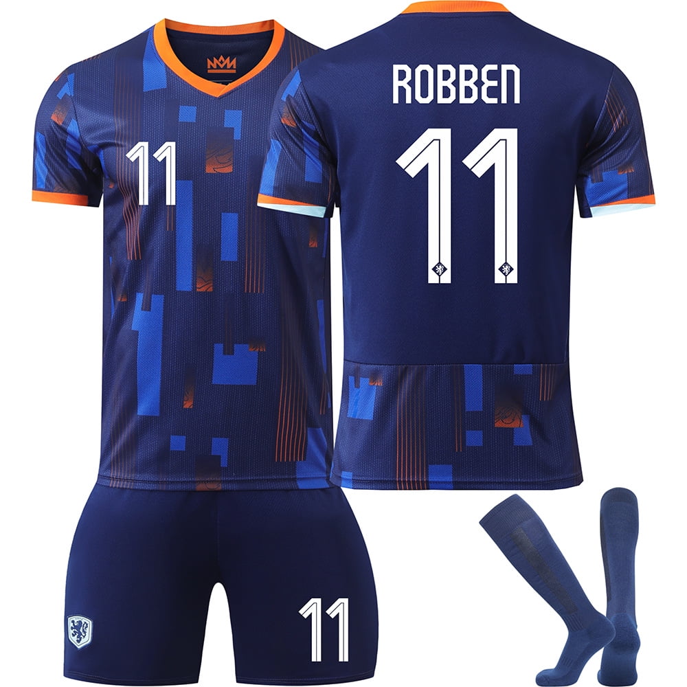 NEWCE Euro 2024 Dutch Football Clothes No. 4 Van Dijk 10 Depay 11