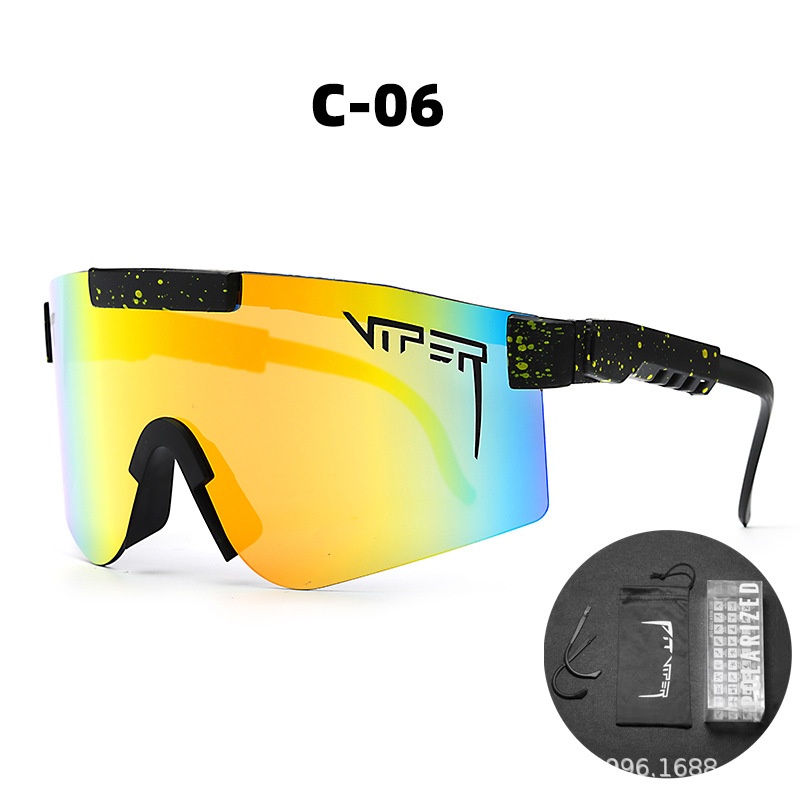 NEWCE Newce viper sports glasses protective colorful plated real film