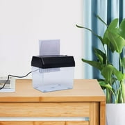 NEWCE Portable Mini Shredder Cut Paper Shredder for Office Home School 6.41*4.72*5.71inch