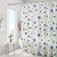 NEWCE Shower Curtain Waterproof Mildewproof Thickened Bathroom Curtain