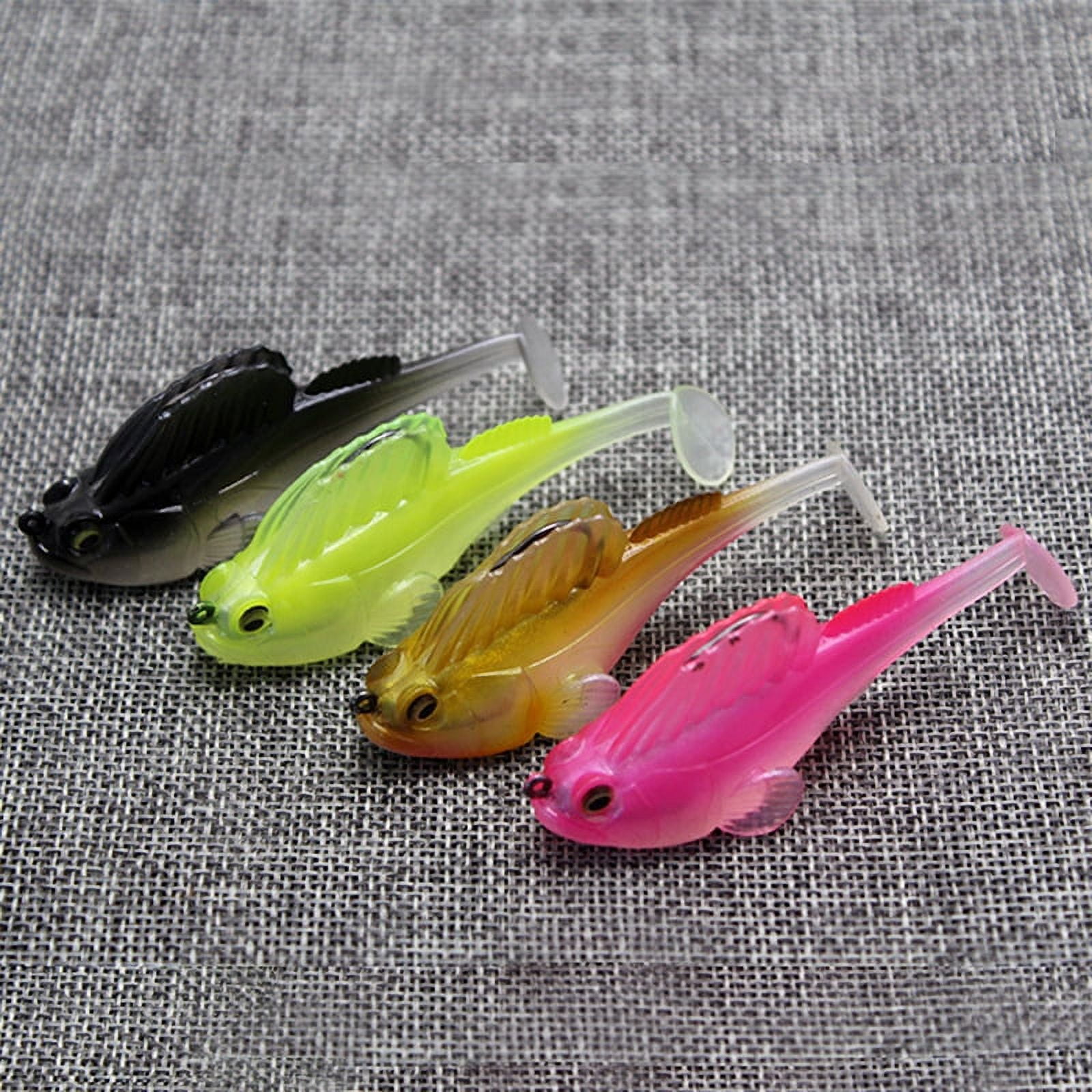 NEWCE fish road sub-bait bag lead fish 8cm14g 20gT tail soft bait anti ...