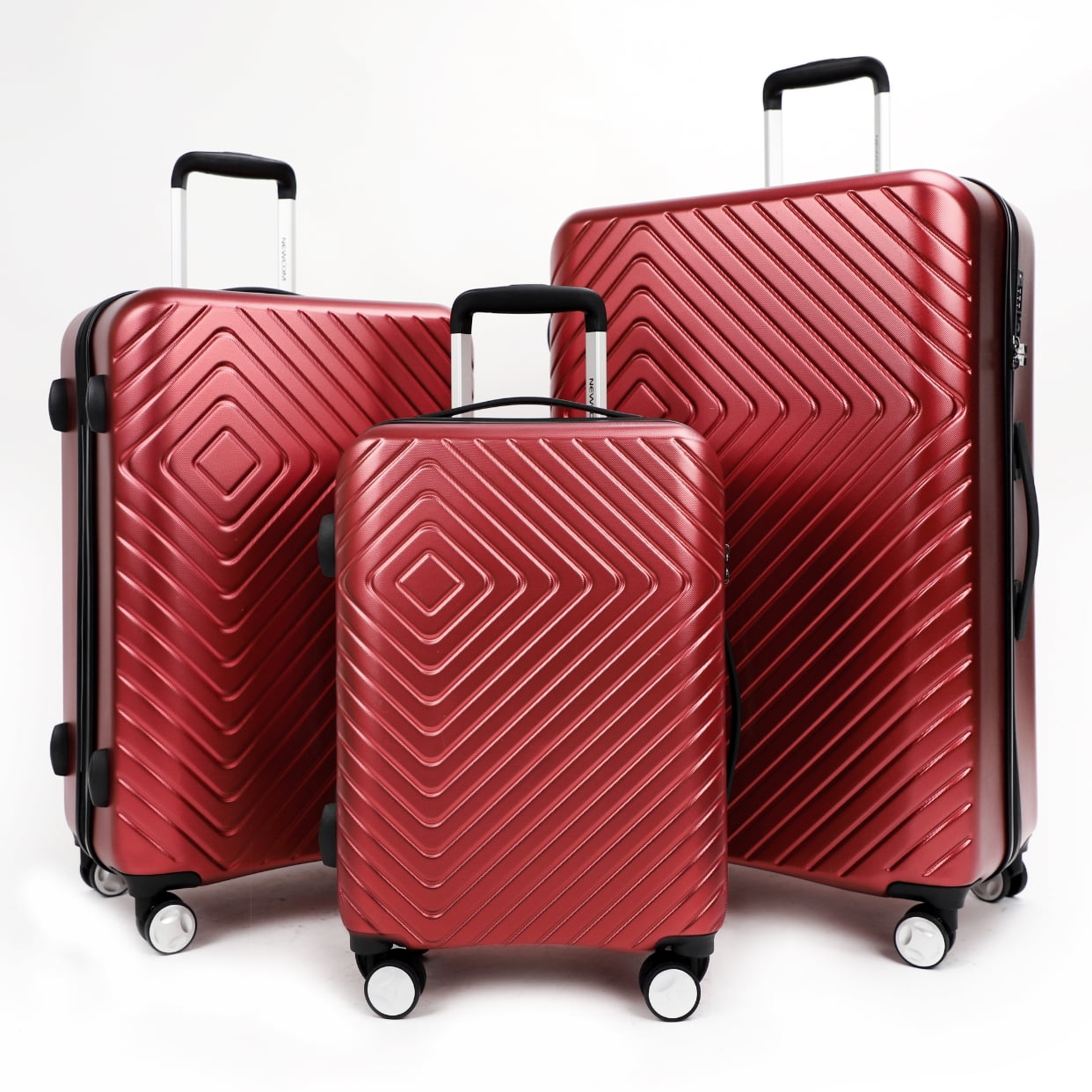 Buy NEWCOM Luggage Sets 2 Piece 20 Inch 24 Inch Spinner Suitcase  Lightweight PC Hard Shell Hardside Trolley Case Build-In TSA Lock (Blue 2  pcs) Online at desertcartTunisia