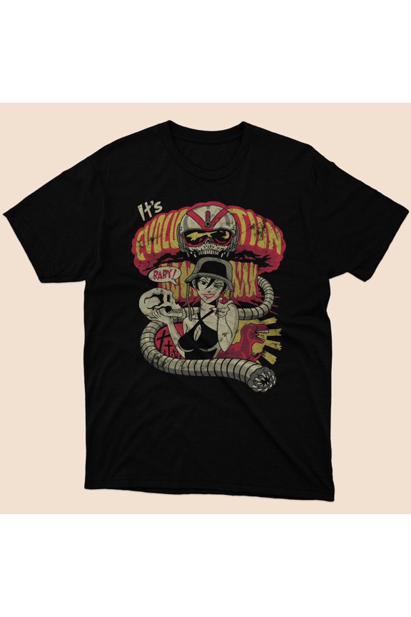 NEWDo The Evolution vintage Essential T-shirt Black Size S to 5XL