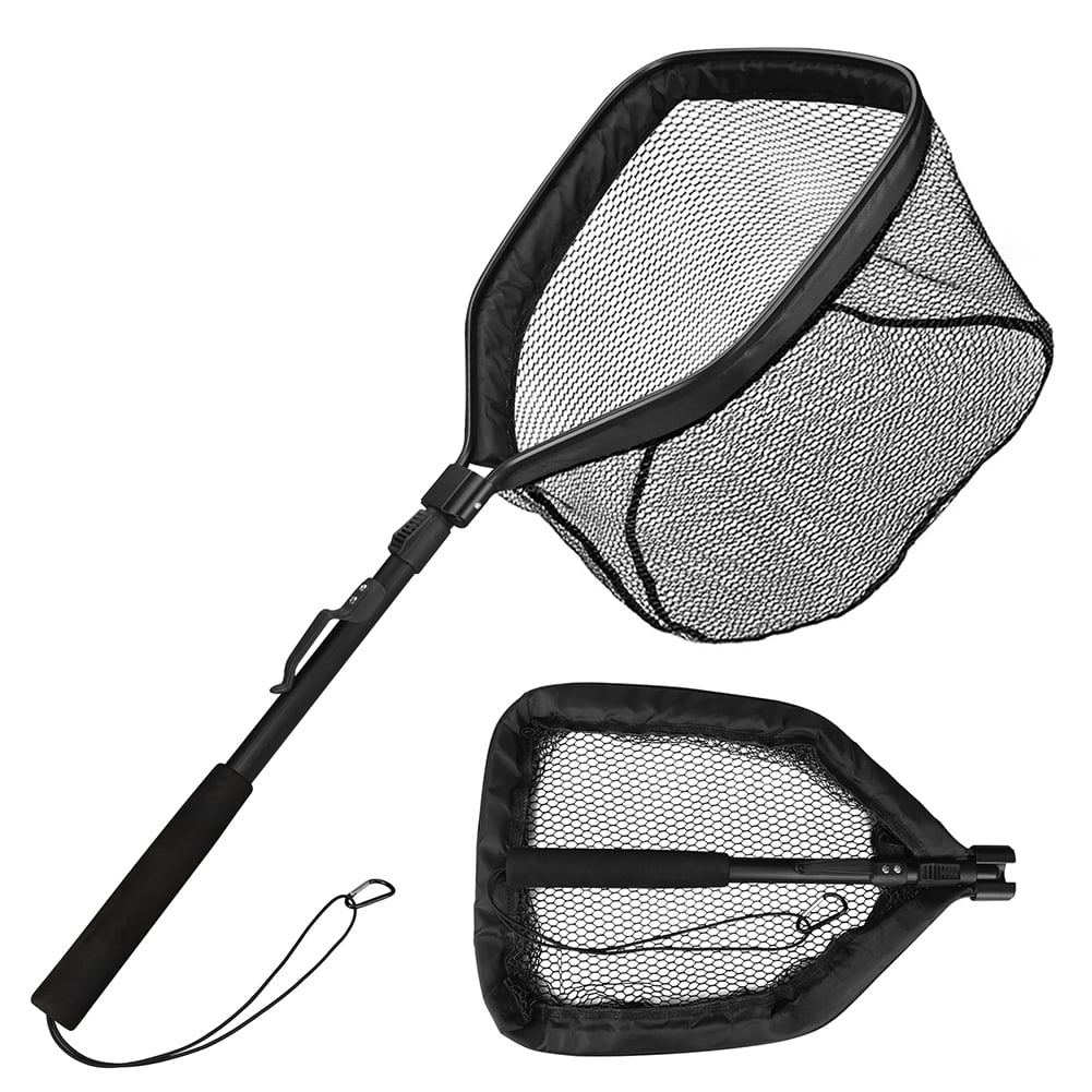 PLUSINNO Kids Fishing Net, Telescopic Lightweight Landing Net with Aluminum  Pole Handle and Nylon Mesh, Catch and Release Net for Kids Youth Outdoor :  Buy Online at Best Price in KSA 