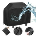 thumbnail image 1 of NEWEEN Grill Cover 58 inch BBQ Gas Grill Cover for Outdoor Grill, Waterproof, Anti-UV, Rip-Proof, Fade Resistant Material, Barbecue Cover with Storage Bag & Adjustable Hem Drawstring, Black, 1 of 10