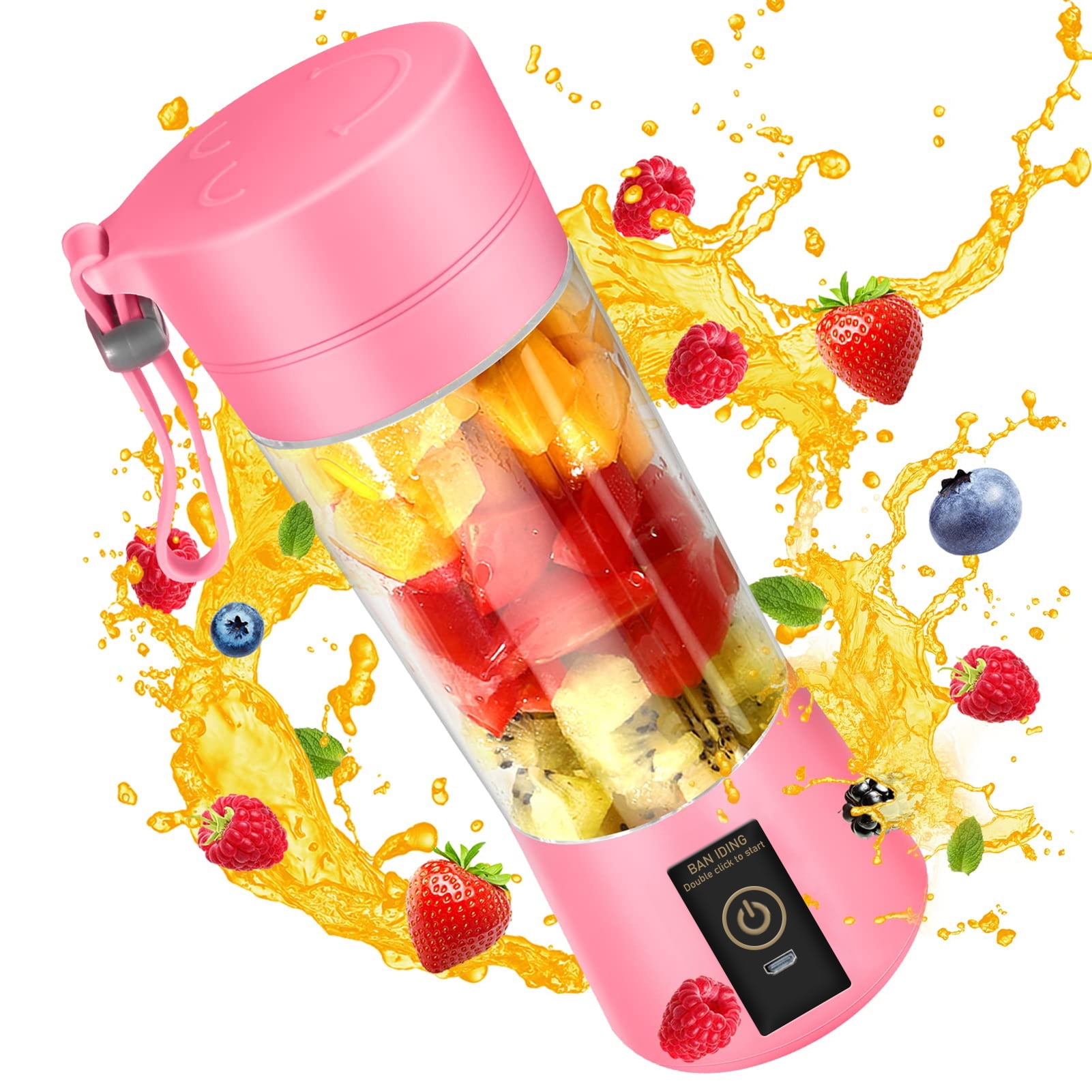 NEWEEN Portable Blender USB Rechargeable Personal Juicer Cup Small