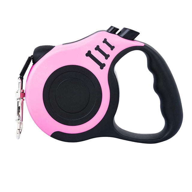 NEWEEN 16FT Retractable Dog Leash for MediumLarge Dogs, OneButton Lock, Heavy Duty, No Tangle