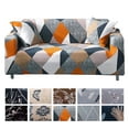 thumbnail image 1 of NEWEEN Sofa Cover High Stretch Elastic Fabric 1 2 3 Seater Sofa Slipcover Chair Loveseat Couch Cover Polyester Spandex Furniture Protector Cover with 1 Pillowcase (3 Seater, Checkerboard), 1 of 9