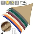 thumbnail image 1 of NEWEEN Waterproof Sun Shade Sail Triangle UV Block Sunshade for Backyard Yard Deck Patio Garden Outdoor Activities and Facility(Sand,10'x10'x10'), 1 of 6