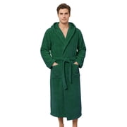slim fit dress slacks Bathrobe Velour Dark - Green