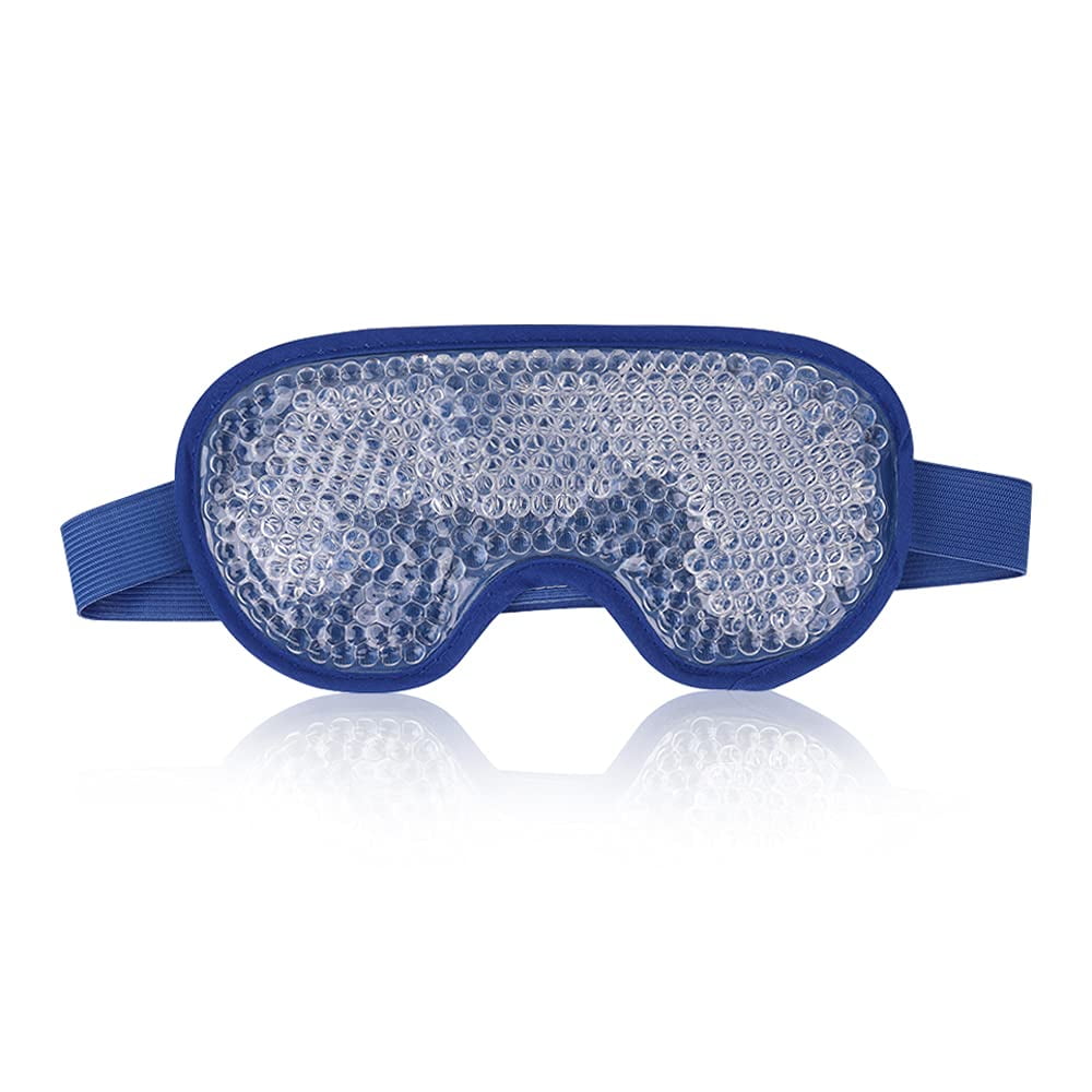 NEWGO Cooling Eye Mask Gel Eye Mask Reusable Cold Eye Mask for Puffy