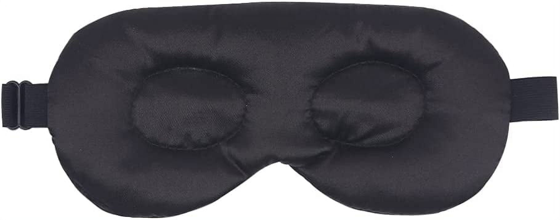 NEWGO Heated Eye Mask for Dry Eyes 3D Moist Heat Eye Compress Sleep Eye Mask with Flaxseed for