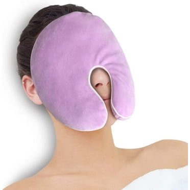 NEWGO Microwave Heating Pad for Face, Hot Cold Ice Pack for Sinus Pressure Relief