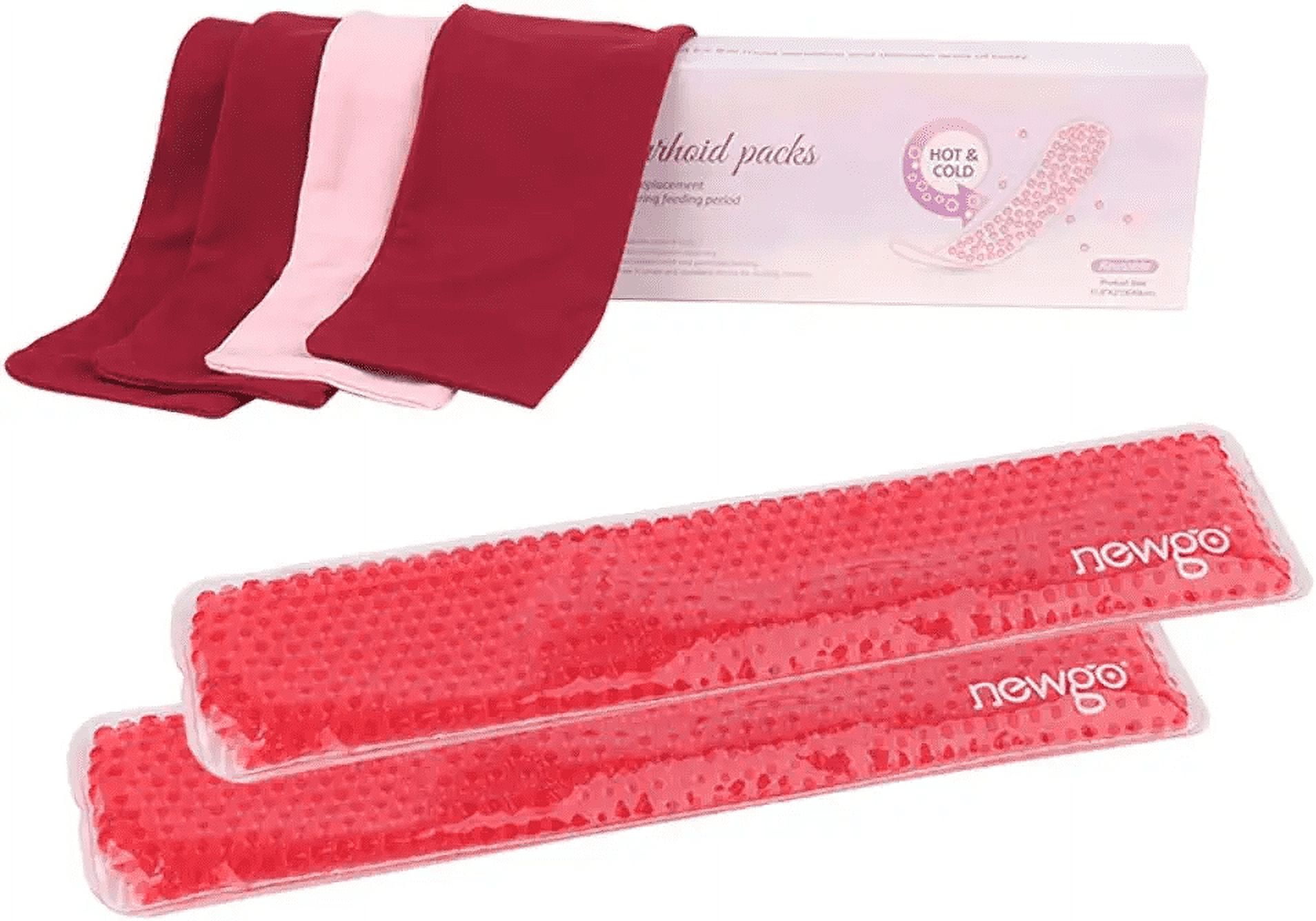 NEWGO Perineal Ice Packs for Postpartum & Hemorrhoid Pain Relief, 2